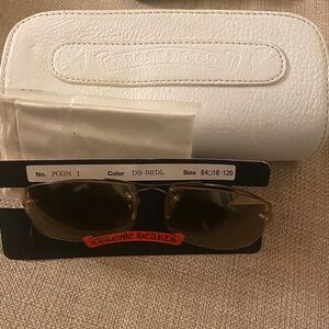 Chrome Hearts Sunglasses with White Case